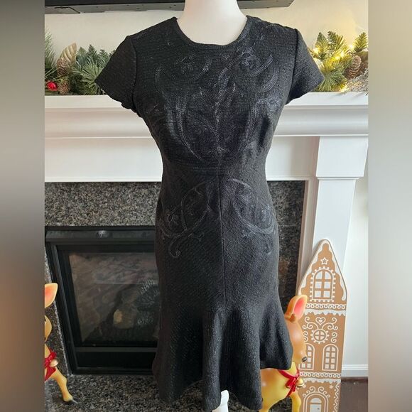 NWT Marchesa Voyage flounce dress size 4 - Picture 1 of 13